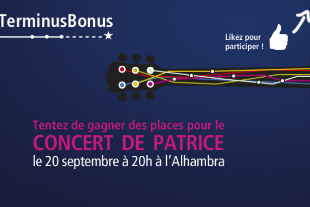 Patrice en concert privé à l’Alhambra de Paris