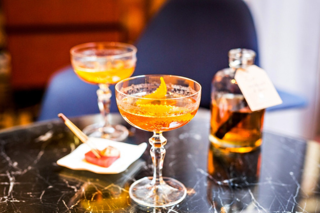 Cocktails en série limitée au Bar du Prince de Galles