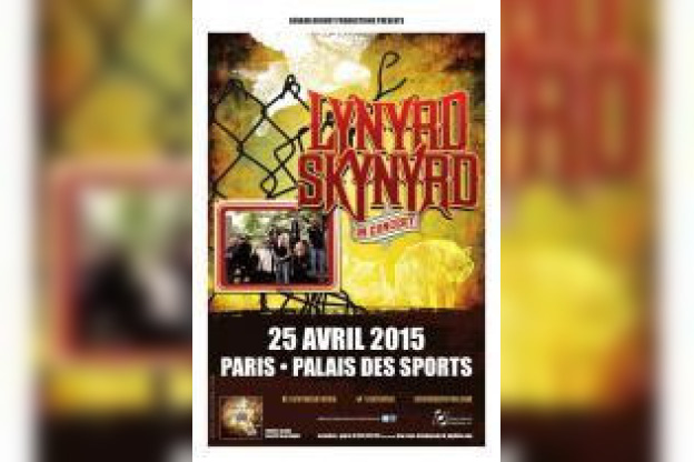 Lynyrd Skynyrd en concert au Palais des Sports de Paris en 2015