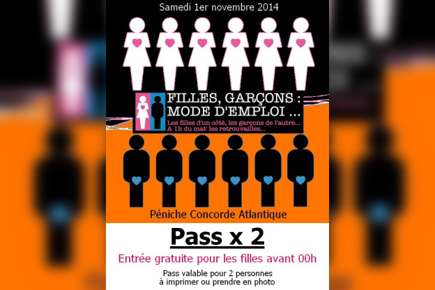 Filles, Garçons : Mode d’Emploi, spécial Halloween 2014 au Concorde Atlantique