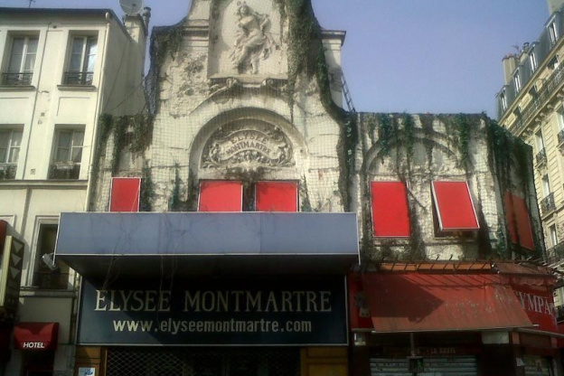 Réouverture de l'Elysée Montmartre à Paris en 2016