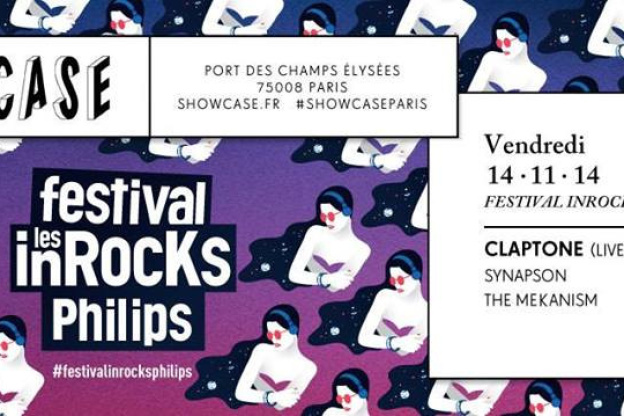 Festival les inRocKs Philips Club au Showcase avec Claptone 