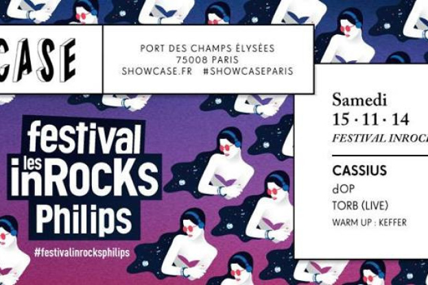 Festival les inRocKs Philips Club au Showcase avec Cassius et dOP 