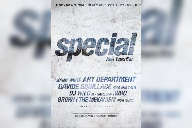 Le réveillon électro 2015 du nouveau label « Special »