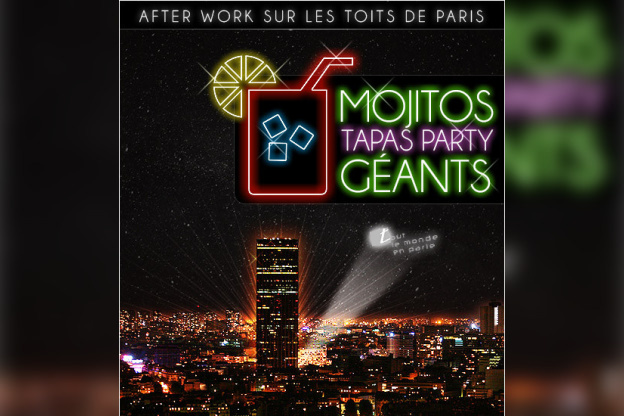 After work magique sur les toits de Paris au Tout Le Monde En Parle 