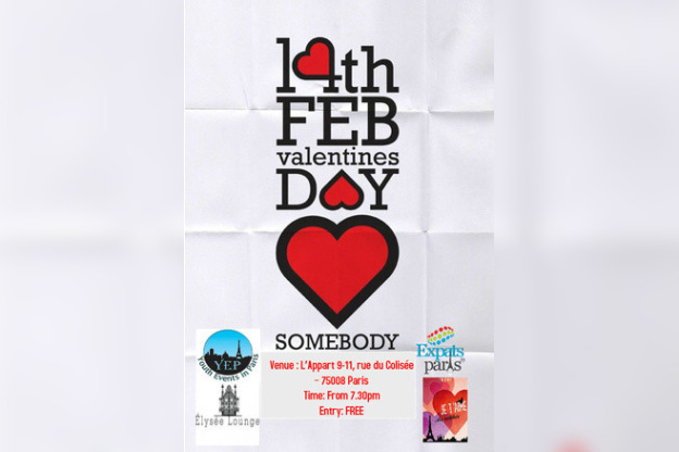 Valentine’s Day 2015 à L’Appart by Expats Paris