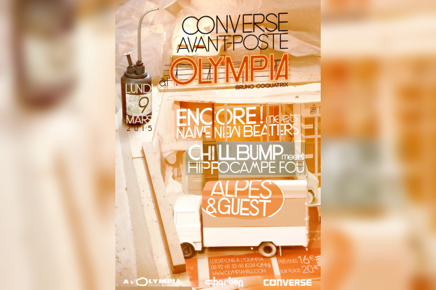 Converse Avant-Poste à l’Olympia de Paris 