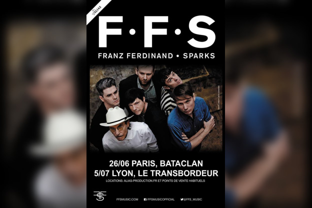 Franz Ferdinand avec Sparks en concert au Bataclan de Paris 