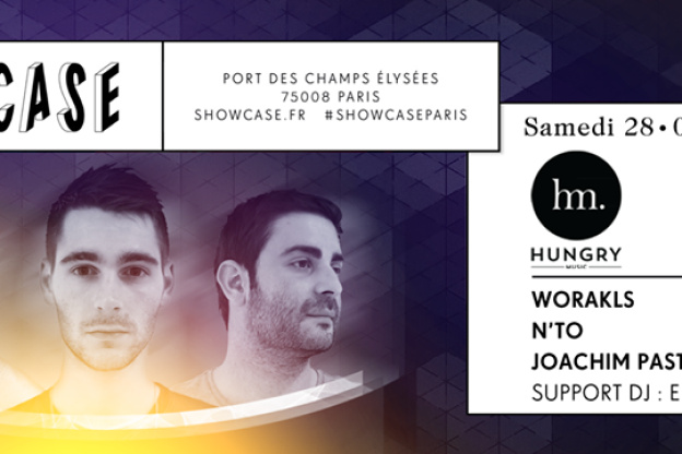 Hungry Party au Showcase avec Joachim Pastor