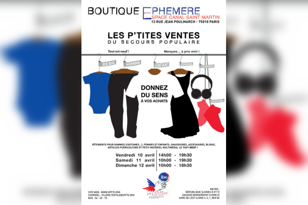 Les P’Tites Ventes du Secours Populaire 