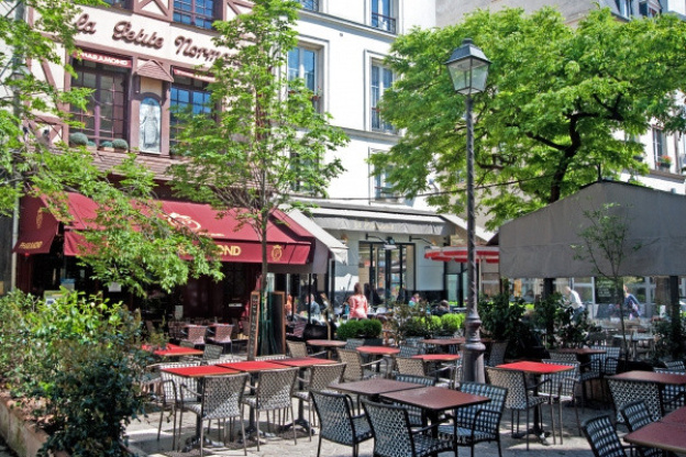 La terrasse du Pharamond en plein cœur de Paris