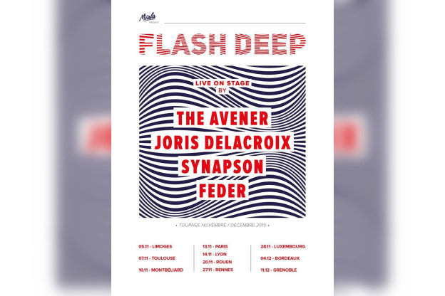 Tournée Flash Deep au Zénith de Paris en novembre 2015