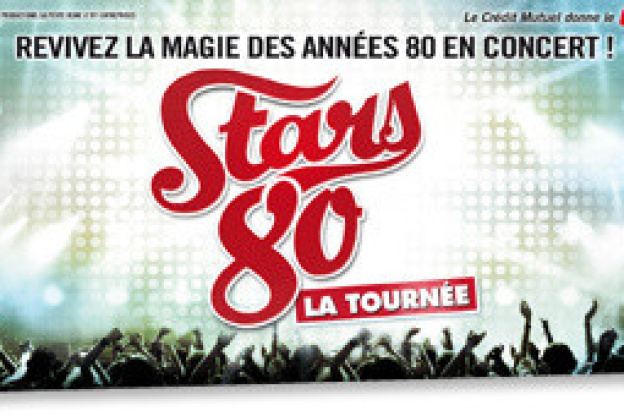 Tournée Stars 80 à Paris Bercy Arena en décembre 2015