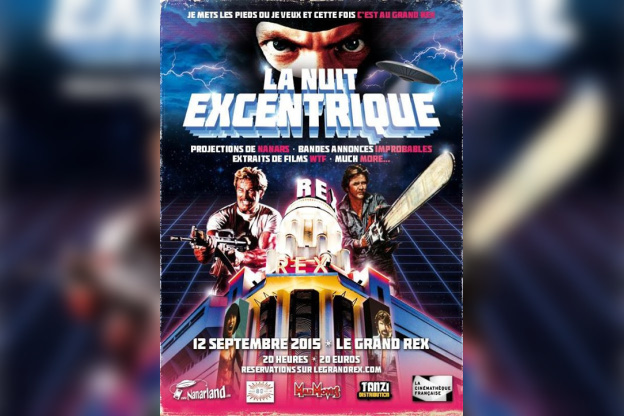 La Nuit Excentrique 2015 au Grand Rex de Paris