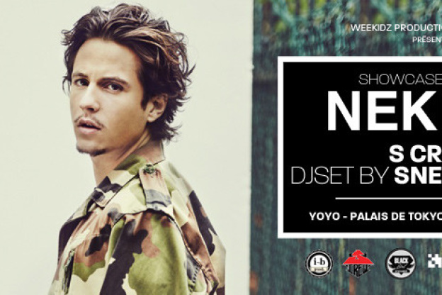 Nekfeu en showcase au Yoyo