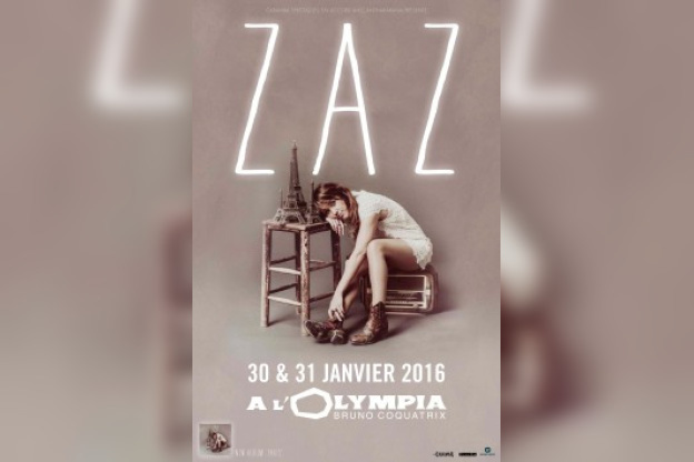ZAZ en concerts à l’Olympia de Paris en 2016