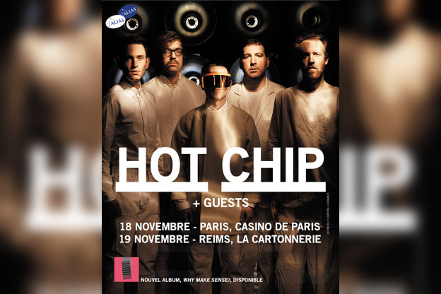  Hot Chip en concert au Casino de Paris en novembre 2015