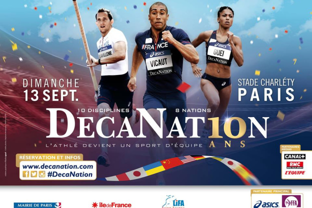 DécaNation 2015 au Stade Charléty