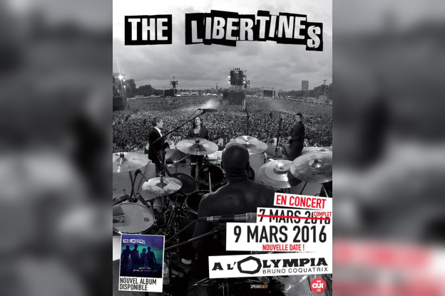 The Libertines en concerts à l’Olympia de Paris en 2016