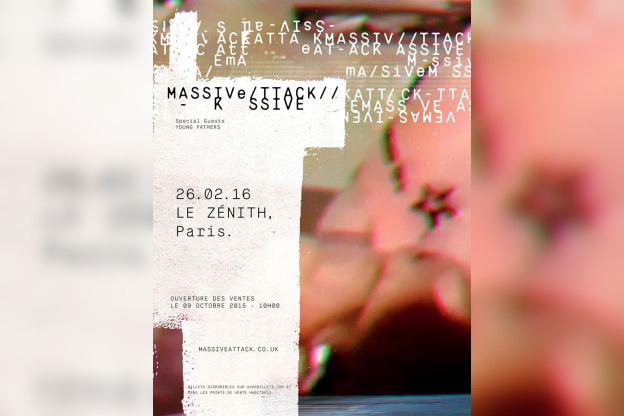 Massive Attack en concert au Zénith de Paris en 2016