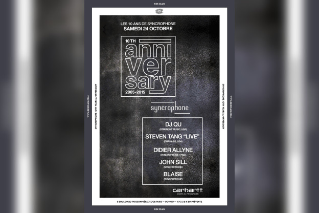 Syncrophone 10th Years Anniversary au Rex Club