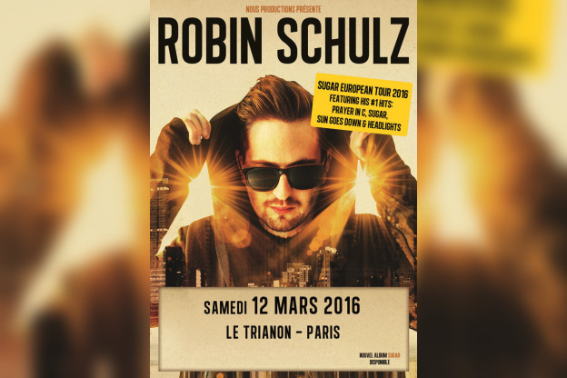 Robin Schulz en concert au Trianon de Paris en 2016