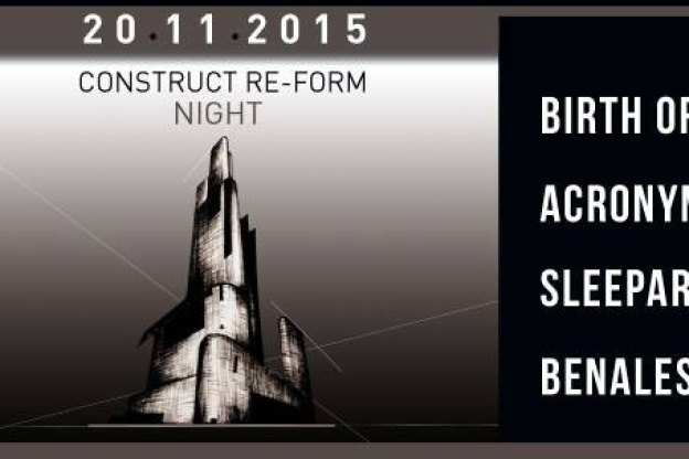 Construct Re-Form Night au Rex Club avec Acronym