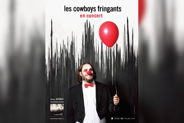 Les Cowboys Fringants en tournée à Paris en 2016