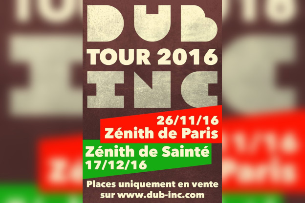 Dub Inc en concert au Zénith de Paris en 2016