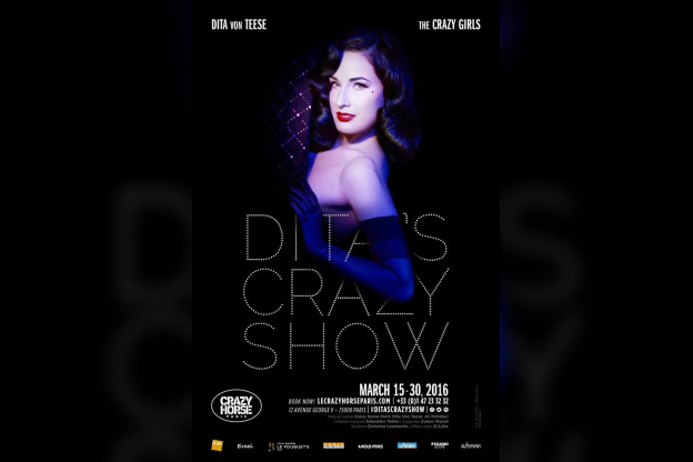 Dita Von Teese dans "Dita’s Crazy Show" au Crazy Horse de Paris en 2016