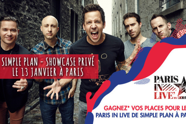 Paris in Live au 118 avec Simple Plan : gagne ta place !