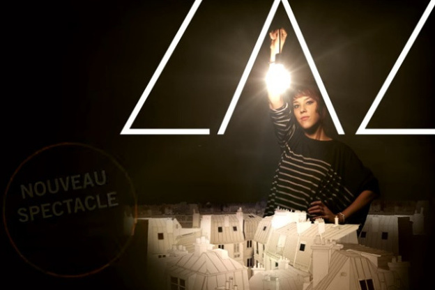 Zaz en concert au Zénith de Paris en novembre 2016