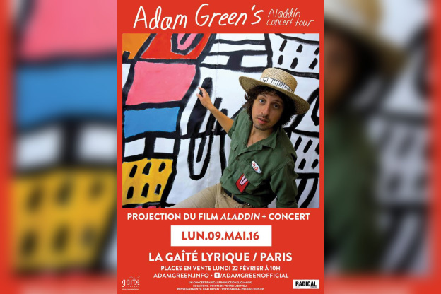 Adam Green en concert à La Gaîté Lyrique de Paris