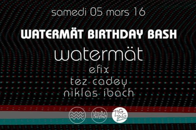 Watermät Birthday Party au Zig Zag Club