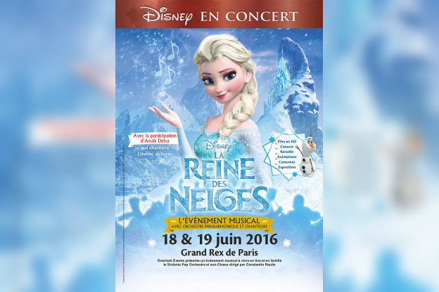 La Reine des Neige en ciné-concert au Grand Rex de Paris