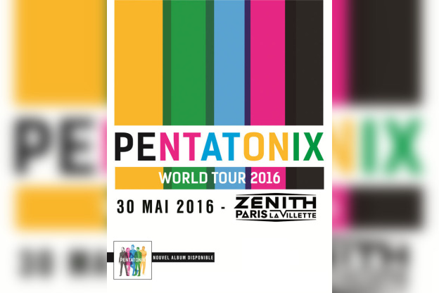 Pentatonix en concert au Zénith de Paris en mai 2016