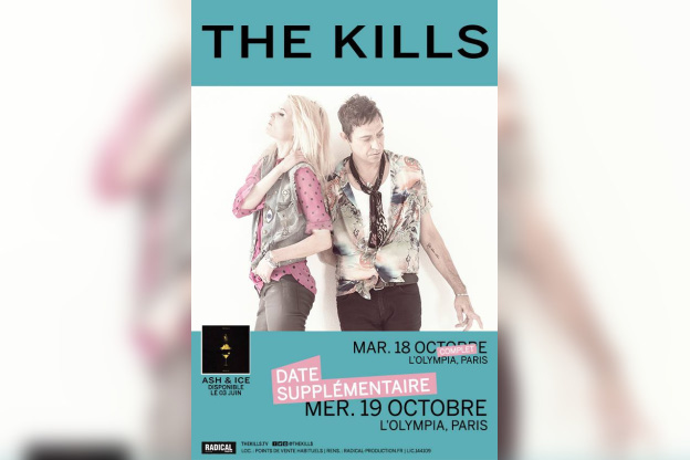 The Kills en concerts à l'Olympia de Paris en octobre 2016