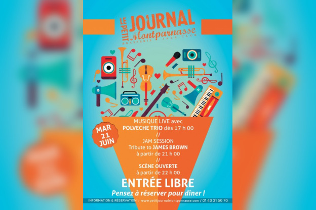 Fête de la Musique 2016 au Petit Journal Montparnasse