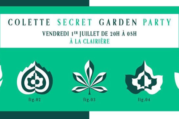 Colette Secret Garden Party à La Clairière