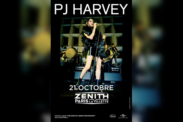 PJ Harvey en concert au Zénith de Paris en octobre 2016