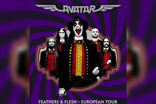 Avatar en concert au Trabendo de Paris en décembre 2016