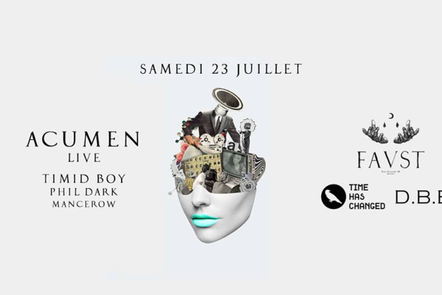 Faust x Time Has Changed avec Acumen en live