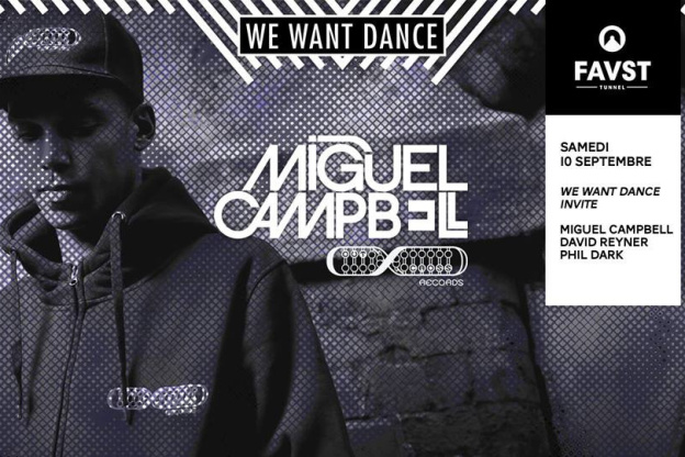 Faust x We Want Dance avec Miguel Campbell