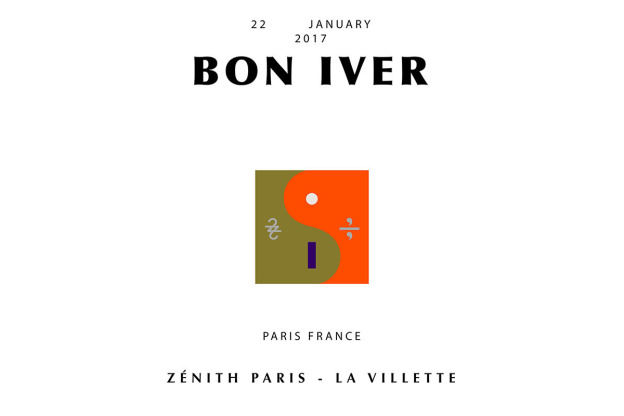 Bon Iver en concert au Zénith de Paris en 2017