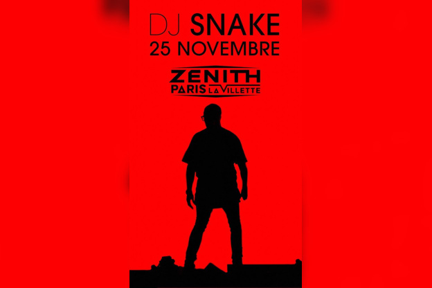 DJ Snake en concert au Zénith de Paris en novembre 2016