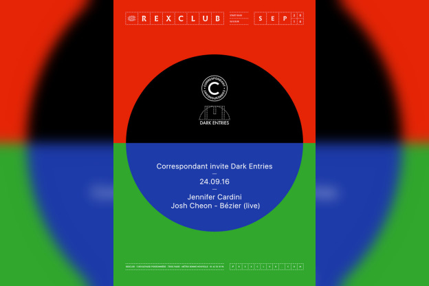 Correspondant invite Dark Entries au Rex Club