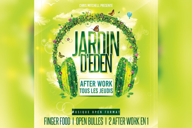 Afterwork Le Jardin d'Eden à Paris