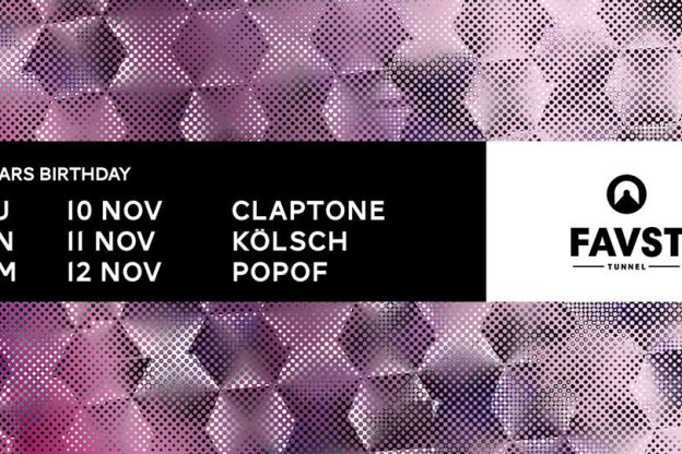 Faust fête ses 2 ans avec Claptone, Kölsch et Popof