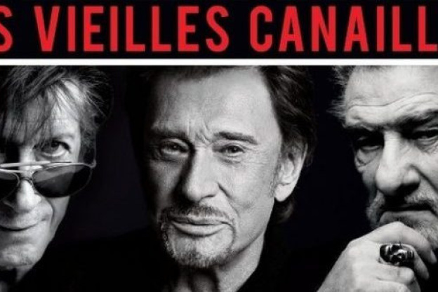 Les Vieilles Canailles en concert à l'Arena Bercy de Paris en 2017