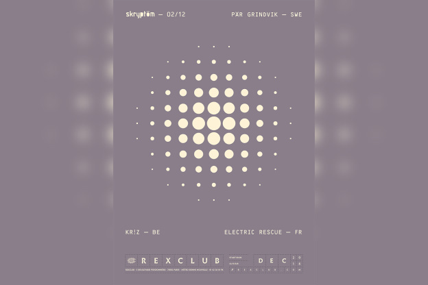 Skryptöm au Rex Club avec Pär Grindvik